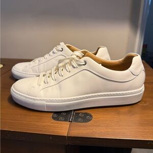 Hugo Boss White Leather Sneakers